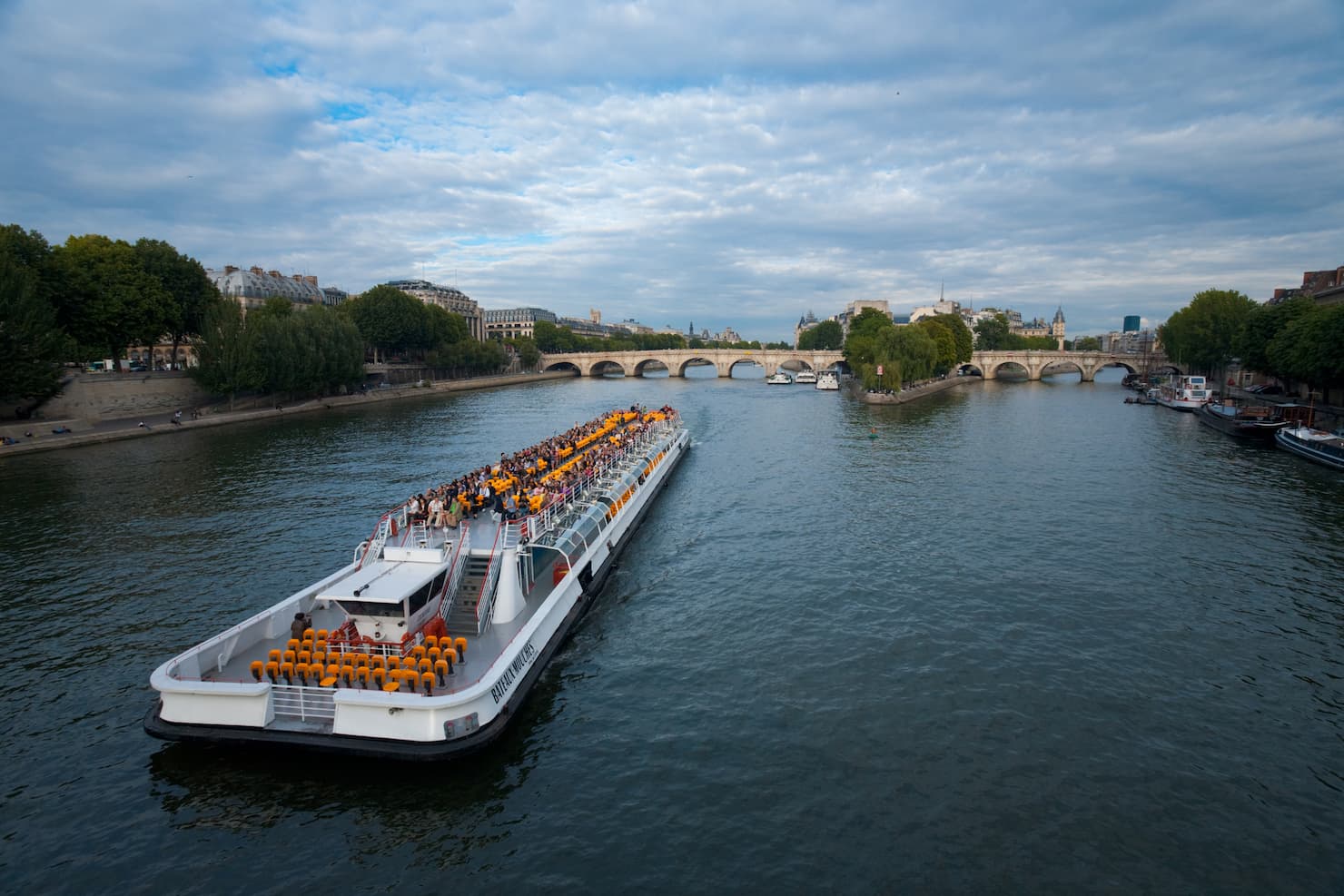 cruceros por el sena parís
